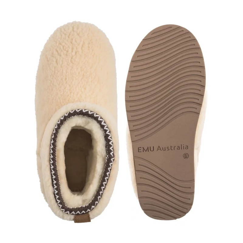 EMU Australia Stinger Micro Flatform Teddy Natural W13187 (EM545-a) batai