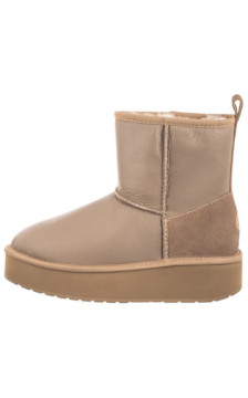 EMU Australia Stinger Mini Flatform Leather Sand W13189 (EM549-a) batai