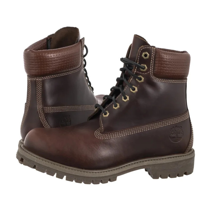 Timberland Premium 6 In Lace Waterproof MD Brown Full Grain 0A2P6W EIU (TI138-b) žygio batai