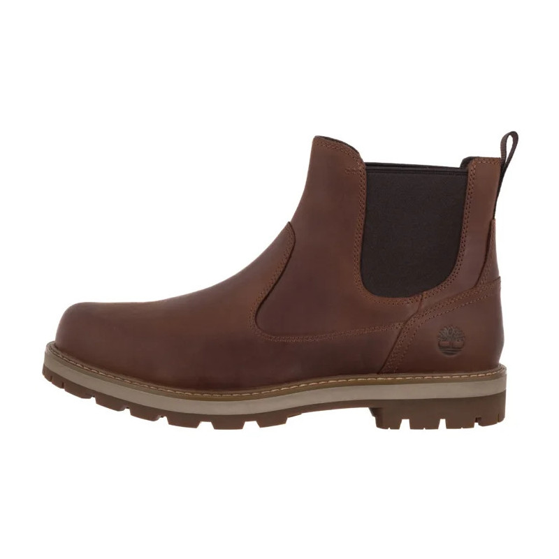 Timberland Britton Road Mid Chelsea Boot Medium Brown Nubuck 0A6A4W EM5 (TI141-b) batai