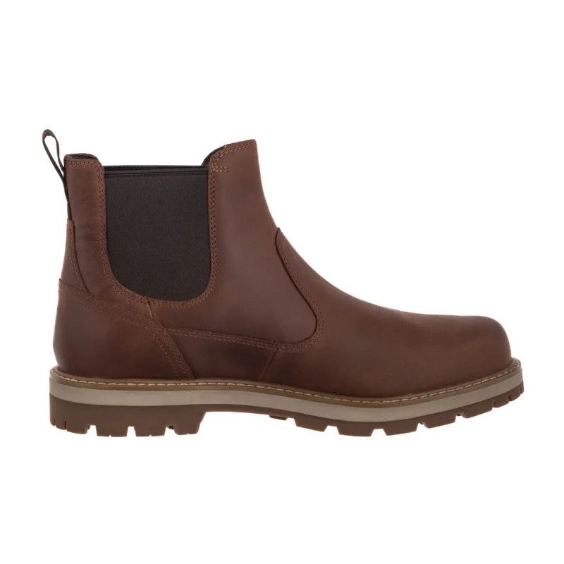 Timberland Britton Road Mid Chelsea Boot Medium Brown Nubuck 0A6A4W EM5 (TI141-b) batai