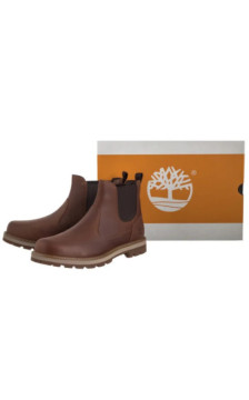 Timberland Britton Road Mid Chelsea Boot Medium Brown Nubuck 0A6A4W EM5 (TI141-b) batai