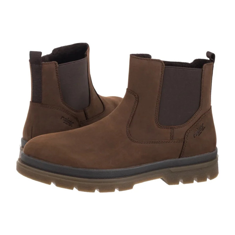 Rieker Brązowe F7051-23 Brown (RI314-a) batai