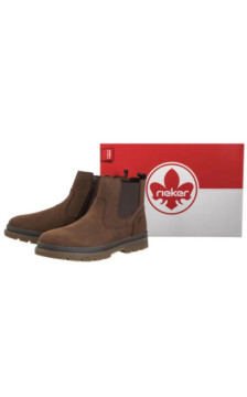 Rieker Brązowe F7051-23 Brown (RI314-a) batai