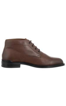 Tommy Hilfiger Corporate Hilfiger Lth Boot Winter Cognac FM0FM05697 GVI (TH1410-b) batai