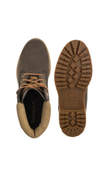 Timberland Premium 6 In Lace Waterproof Dark Brown Nubuck W 0A2P6W A4J (TI153-a) žygio batai