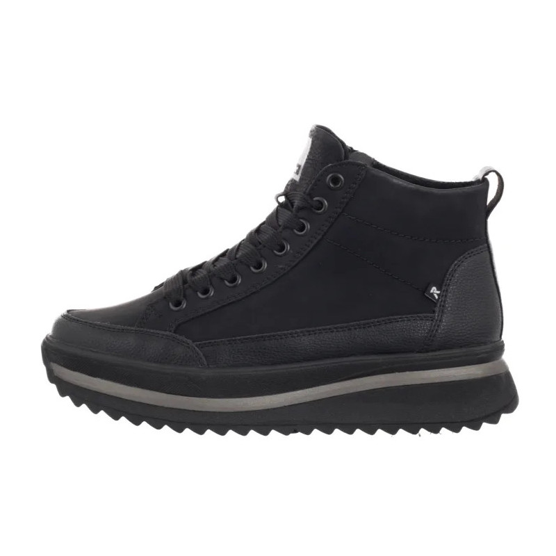 Rieker Czarne W3871-00 Black (RI312-b) batai