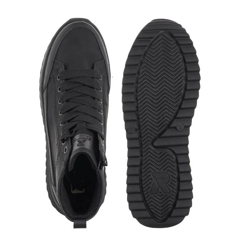 Rieker Beżowe W3871-60 Beige (RI312-b) batai