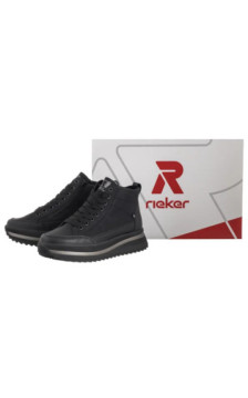 Rieker Czarne W3871-00 Black (RI312-b) batai