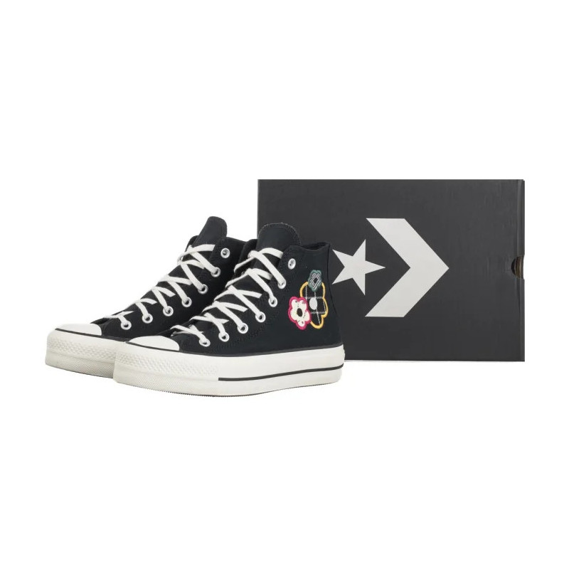 Converse CTAS Lift Hi Black/White/Sunny Angle A15534C (CO817-a) bateliai