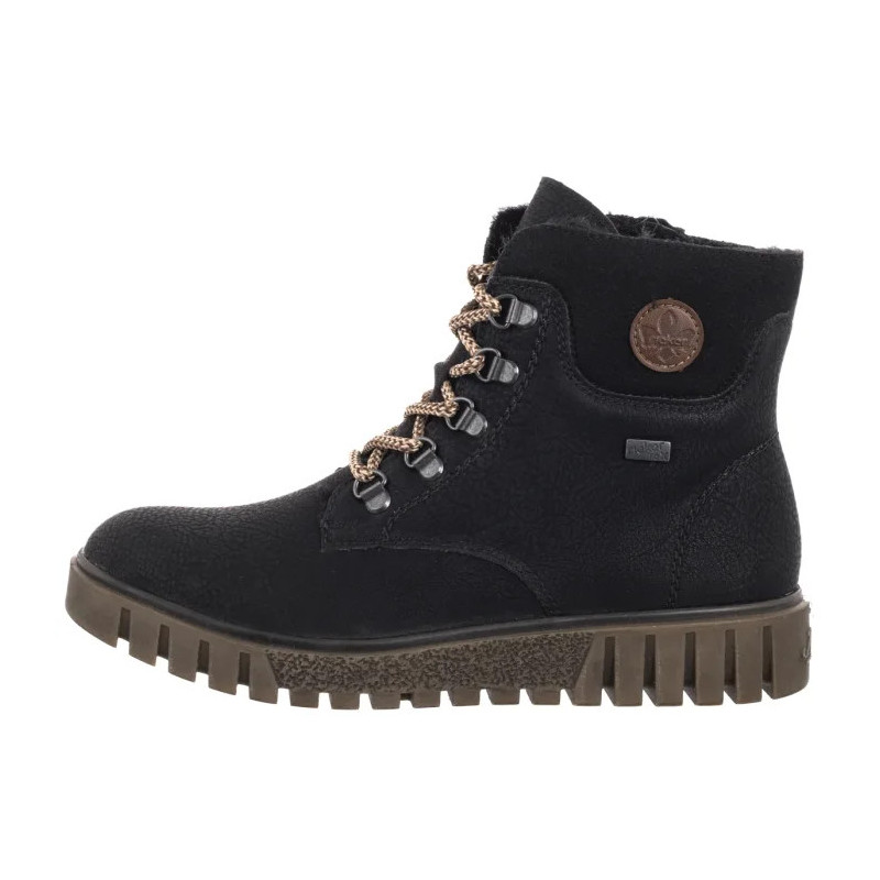 Rieker Czarne Y3433-00 Black (RI316-a) batai