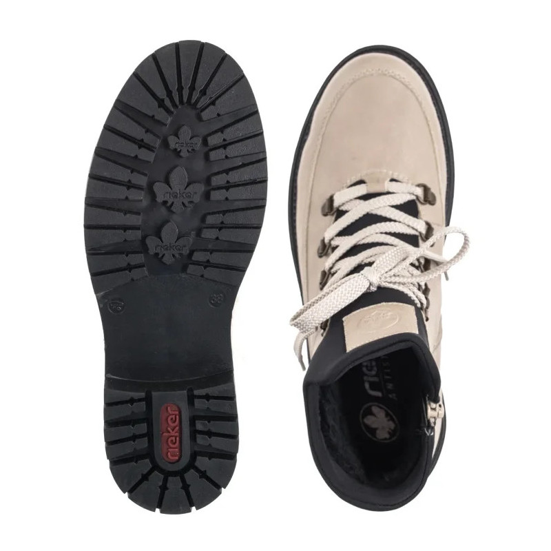 Rieker Beżowe Y3158-60 Beige (RI318-a) batai