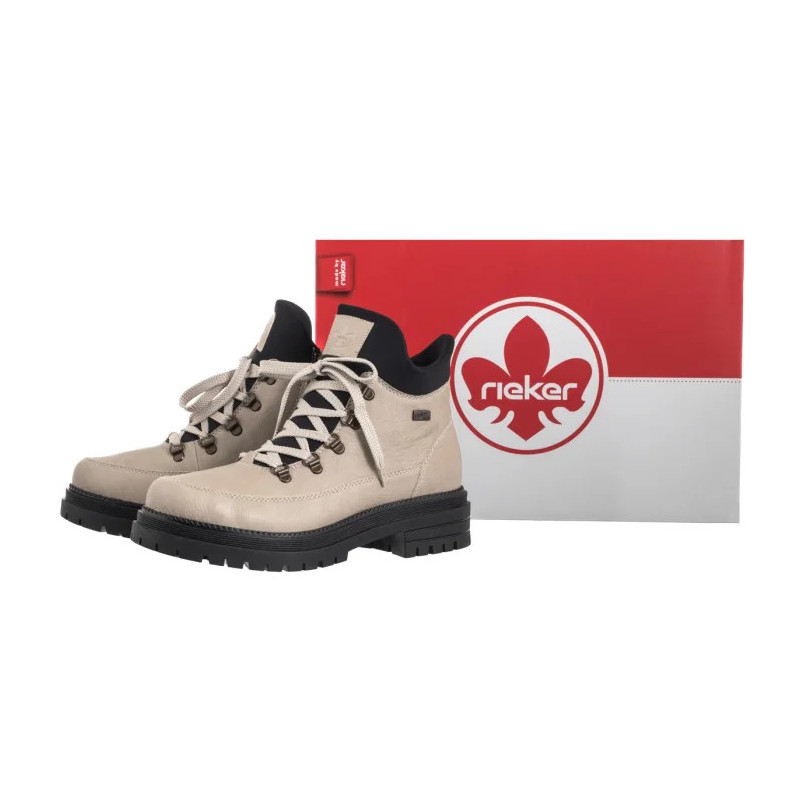 Rieker Beżowe Y3158-60 Beige (RI318-a) batai
