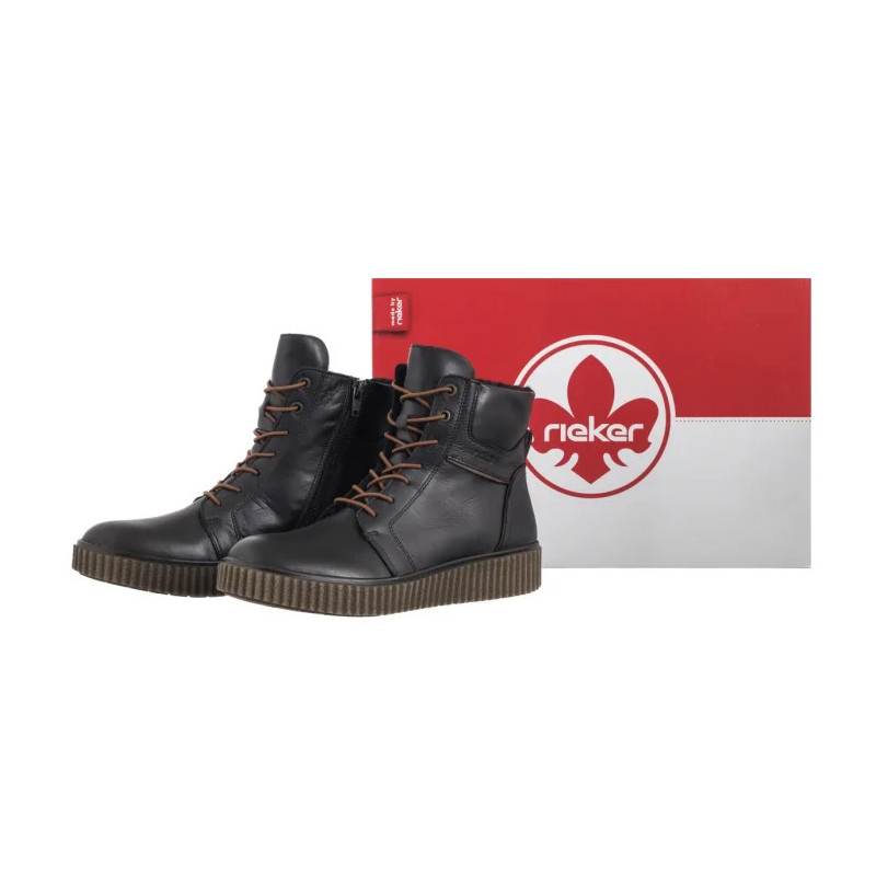 Rieker Czarne Y4303-00 Black (RI319-a) batai