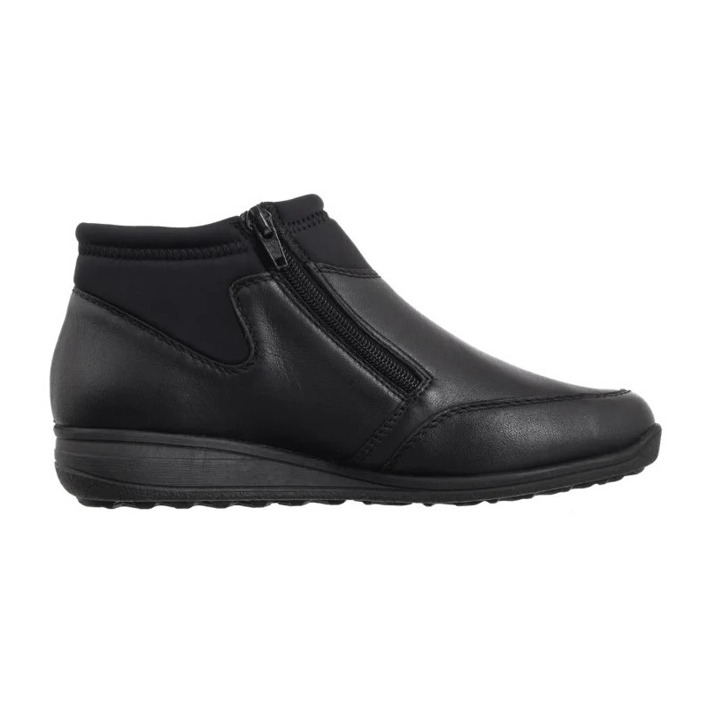 Rieker Czarne 47270-00 Black (RI321-a) batai