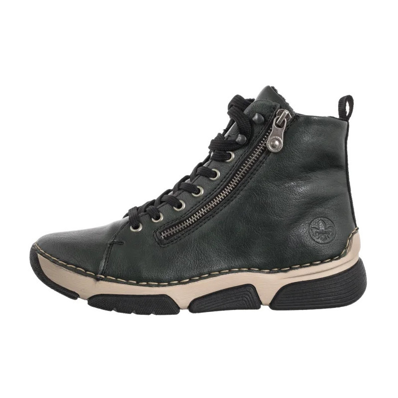 Rieker Zielone 45920-54 Green (RI322-a) batai
