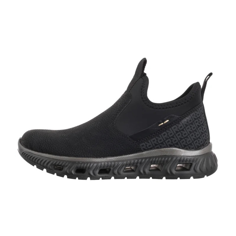 Rieker Czarne M6053-00 Black (RI325-a) batai