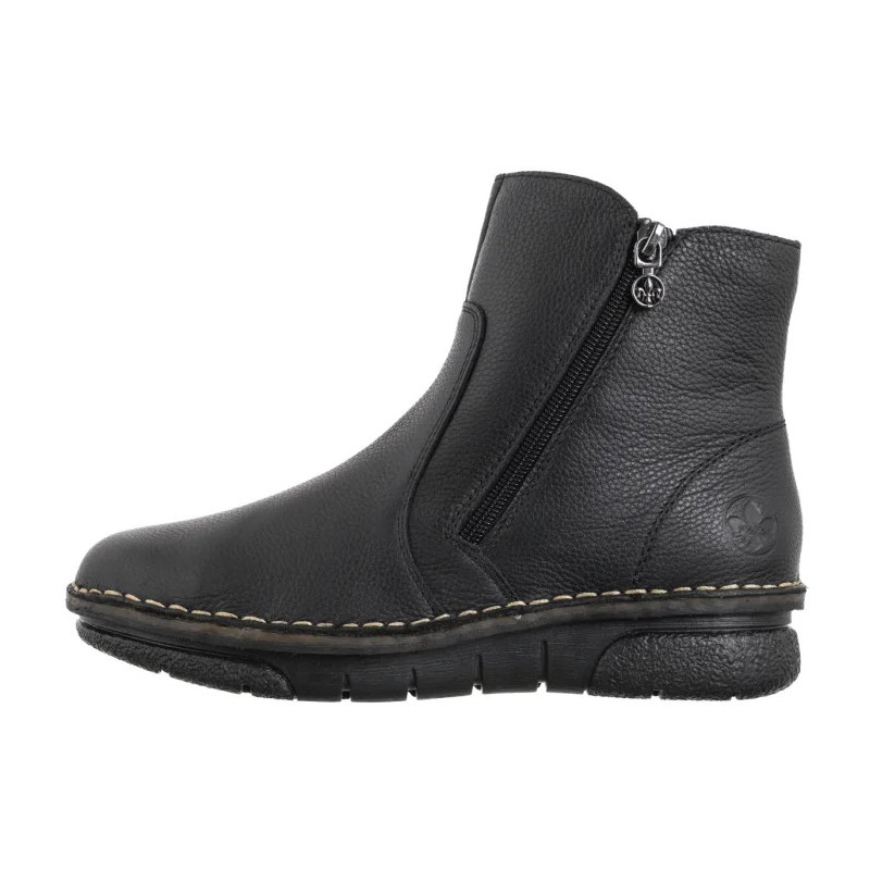 Rieker Czarne 73365-00 Black (RI326-a) batai