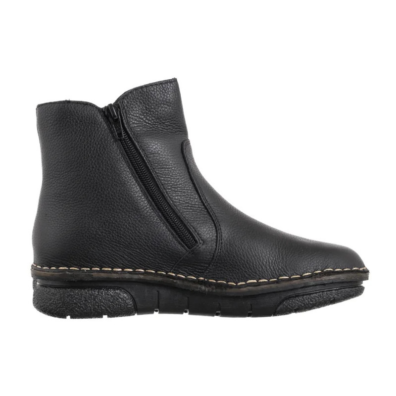 Rieker Czarne 73365-00 Black (RI326-a) batai