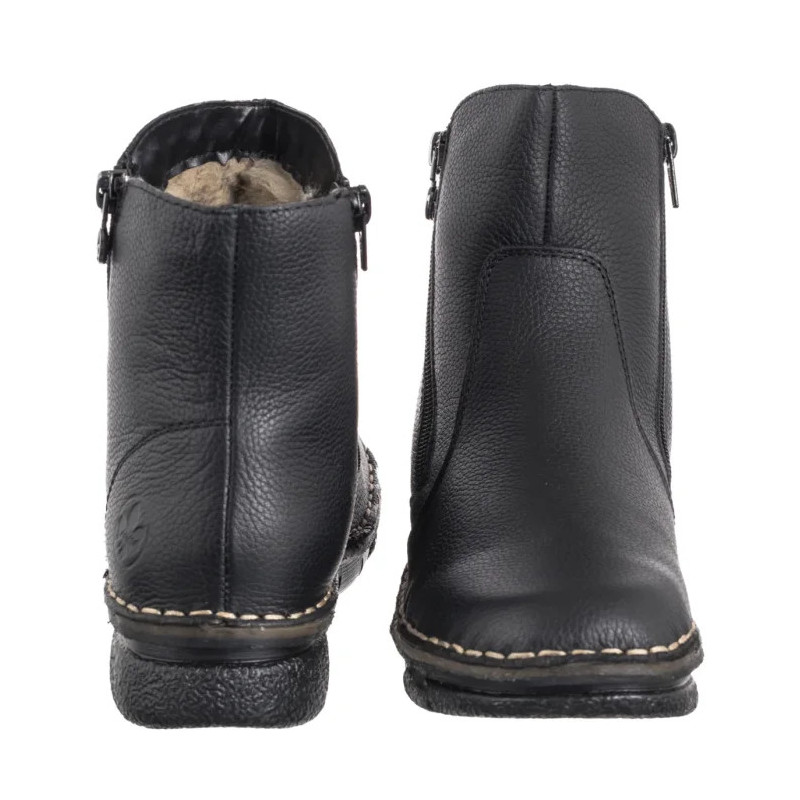 Rieker Czarne 73365-00 Black (RI326-a) batai