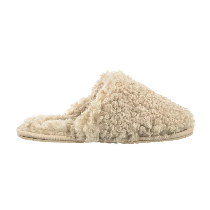 Calvin Klein Close Slipper Fur Marshmallow YW0YW01975 YAL (CK701-a) Moteriški batai/šlepetės