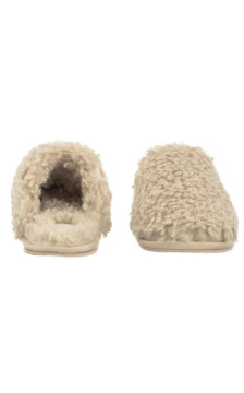 Calvin Klein Close Slipper Fur Marshmallow YW0YW01975 YAL (CK701-a) Moteriški batai/šlepetės