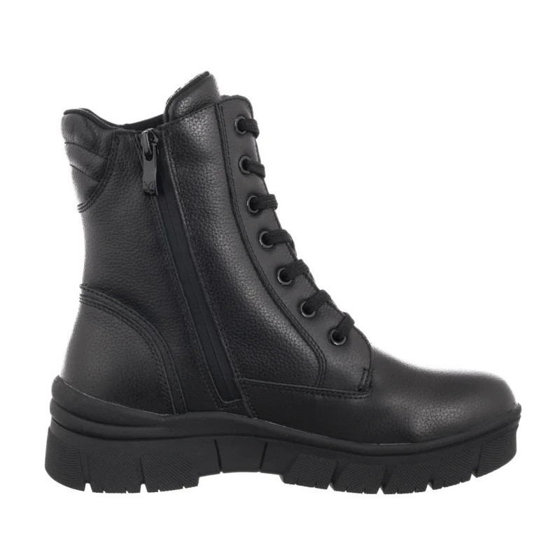 Carinii Czarne 9-26235-41 022 Black Nappa  (CP452-a) batai
