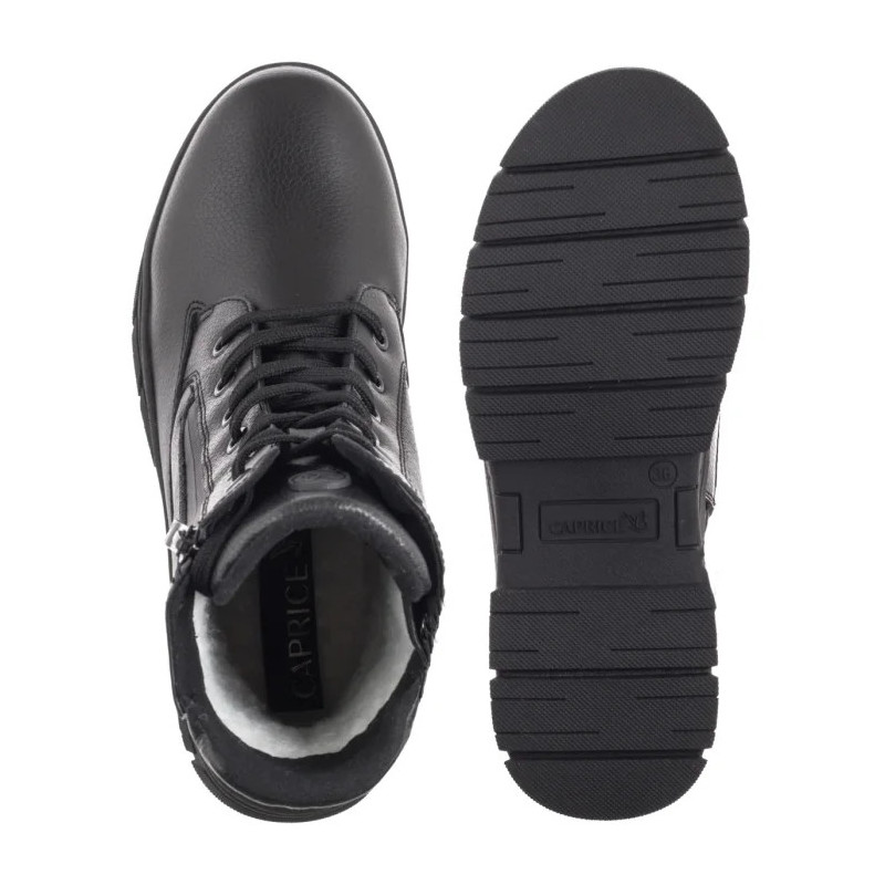 Carinii Czarne 9-26235-41 022 Black Nappa  (CP452-a) batai