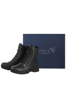 Carinii Czarne 9-26235-41 022 Black Nappa  (CP452-a) batai