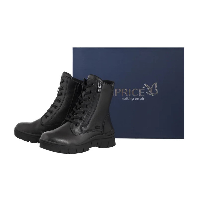 Carinii Czarne 9-26235-41 022 Black Nappa  (CP452-a) batai