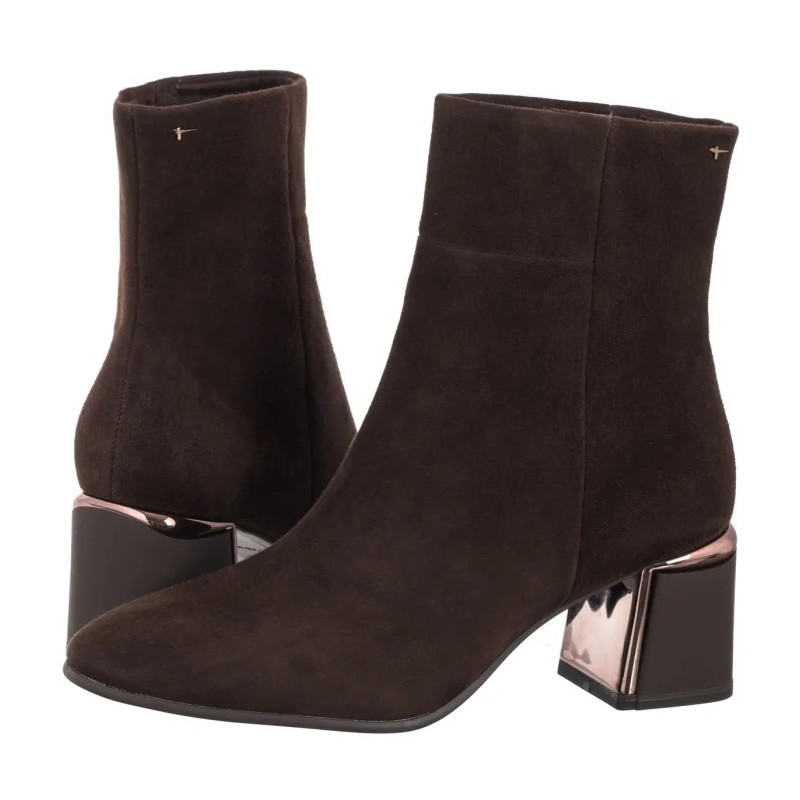 Tamaris Brązowe 1-25341-45 347 Mocca Suede (TM569-a) batai