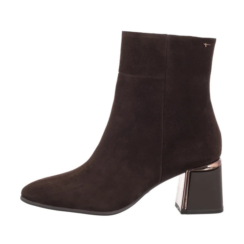 Tamaris Brązowe 1-25341-45 347 Mocca Suede (TM569-a) batai