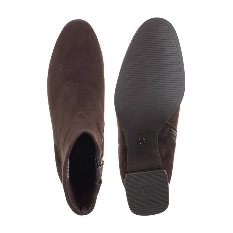 Tamaris Brązowe 1-25341-45 347 Mocca Suede (TM569-a) batai