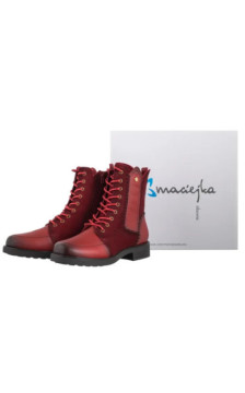 Maciejka Czerwone A7155-08/00-7 (MA1455-a) batai