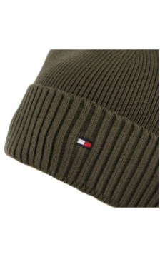 Tommy Hilfiger TH Flag Pima Cotton Beanie AM0AM12796 MT1 (TH1152-d) kepurė
