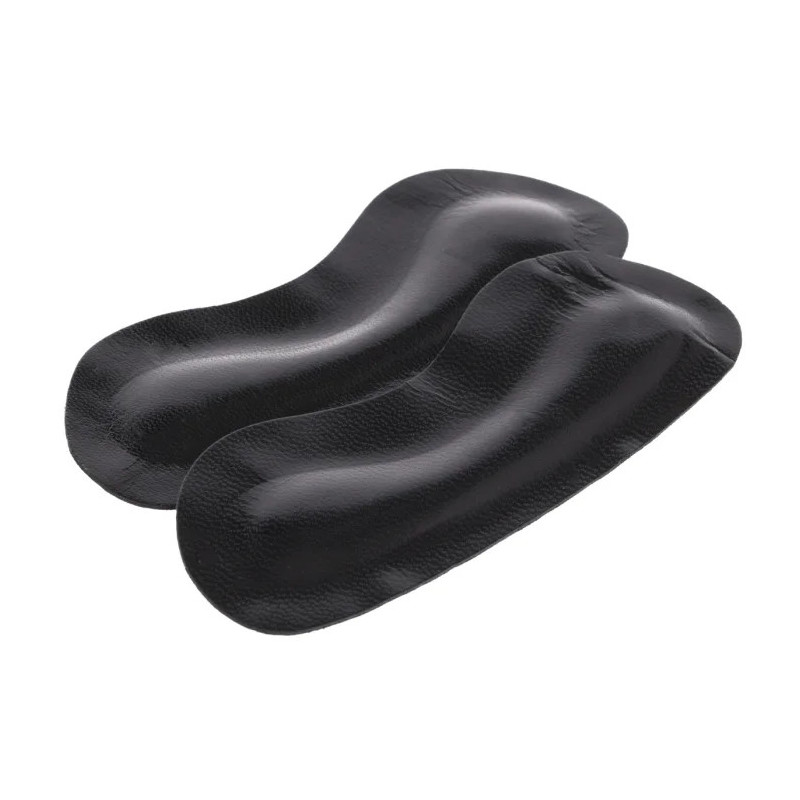 Coccine Heel Protector - Goat Leather & Latex Black (CN4-b) kojinės