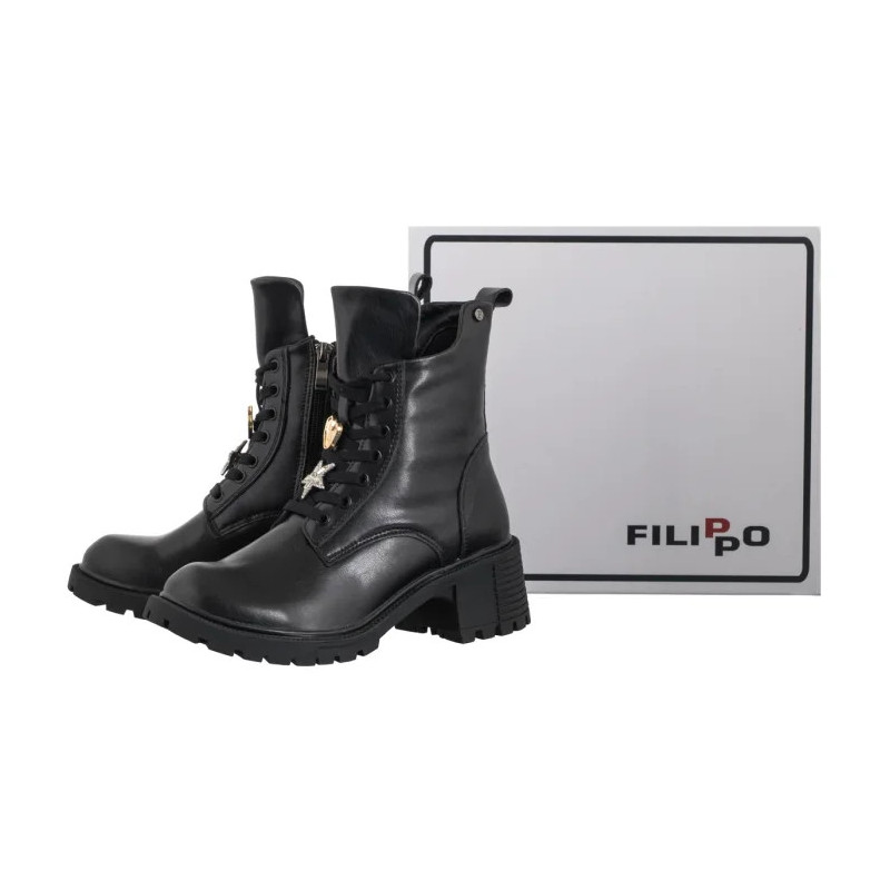 Filippo Czarne DBT7132/25 BK (FO203-a) batai