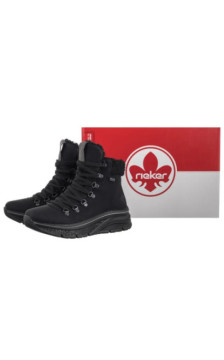 Rieker Czarne 48034-00 Black (RI329-a) batai