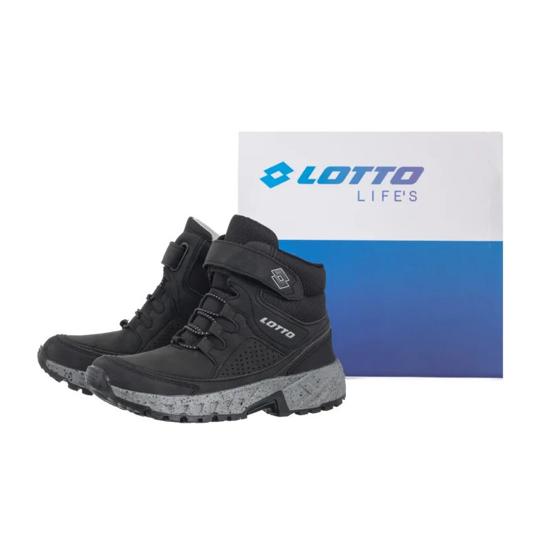 Lotto Alderton Mid K 2600400K 1116 Black/Grey (LO25-a) aulinukai