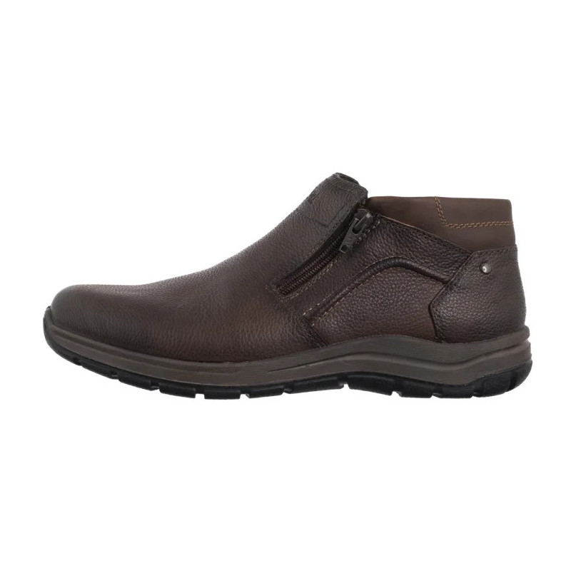 Rieker Brązowe 03657-25 Brown (RI330-a) žygio batai