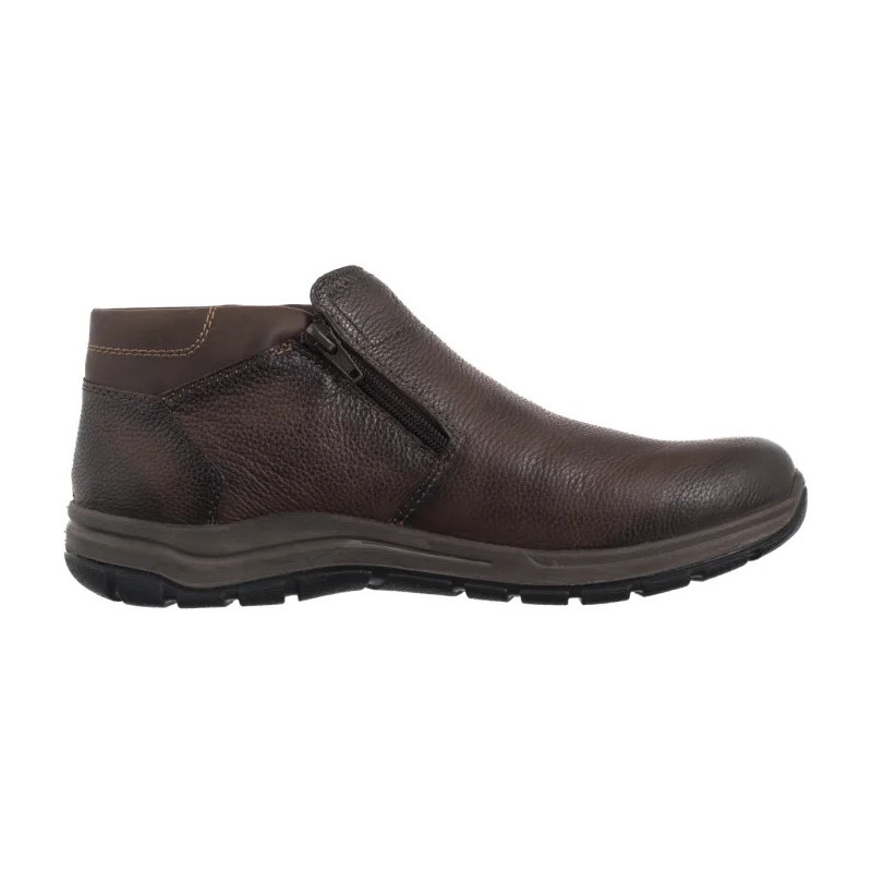 Rieker Brązowe 03657-25 Brown (RI330-a) žygio batai