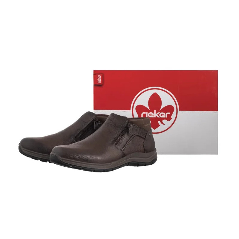Rieker Brązowe 03657-25 Brown (RI330-a) žygio batai
