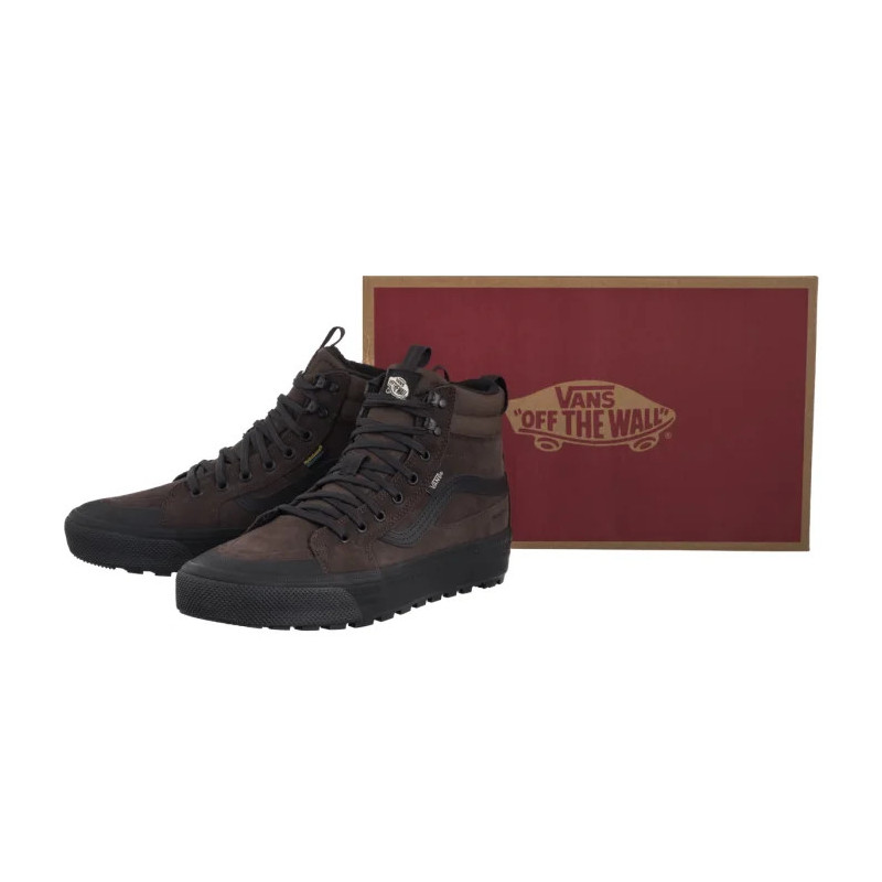 Vans Mte Sk8-Hi Waterproof Insulated Brown/Black VN000DAQY491 (VA455-a) batai
