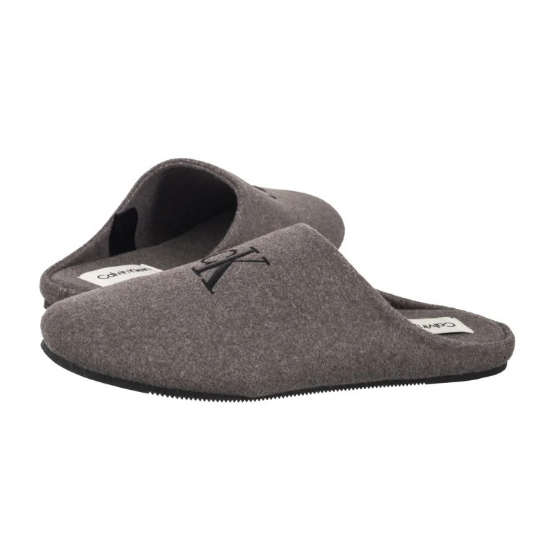 Calvin Klein Home Slipper Mule Granite Gray/Black HM0HM01931 PCG (CK703-a) šlepetės
