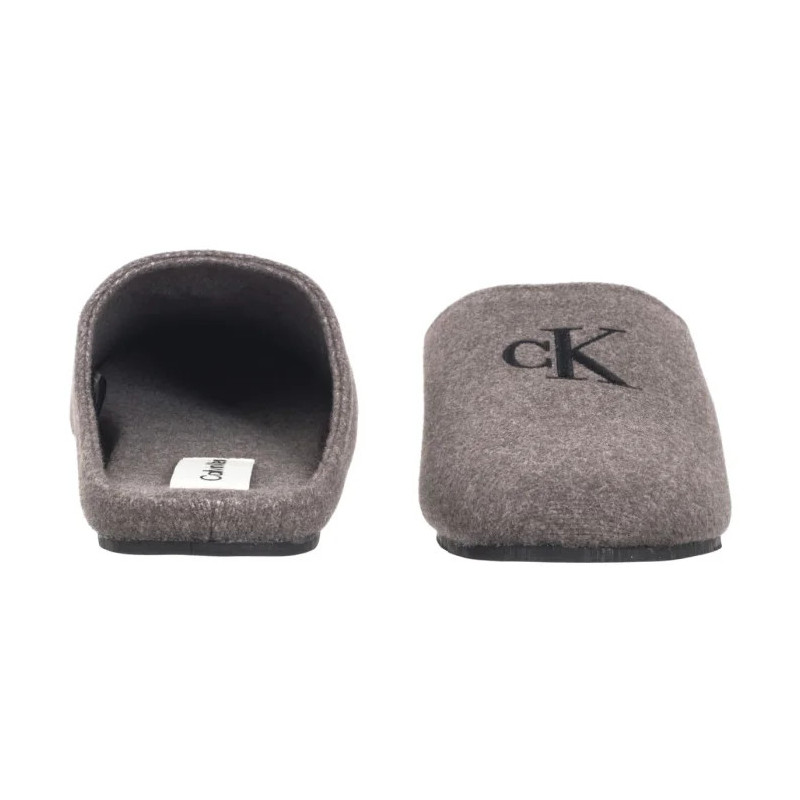 Calvin Klein Home Slipper Mule Granite Gray/Black HM0HM01931 PCG (CK703-a) šlepetės