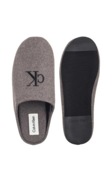 Calvin Klein Home Slipper Mule Granite Gray/Black HM0HM01931 PCG (CK703-a) šlepetės
