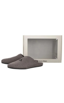 Calvin Klein Home Slipper Mule Granite Gray/Black HM0HM01931 PCG (CK703-a) šlepetės