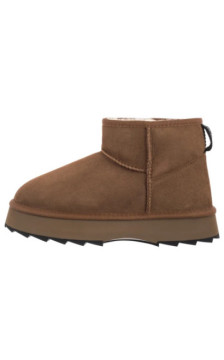 EMU Australia Sharky Micro Flatform Chestnut/Black W13304 (EM551-a) batai