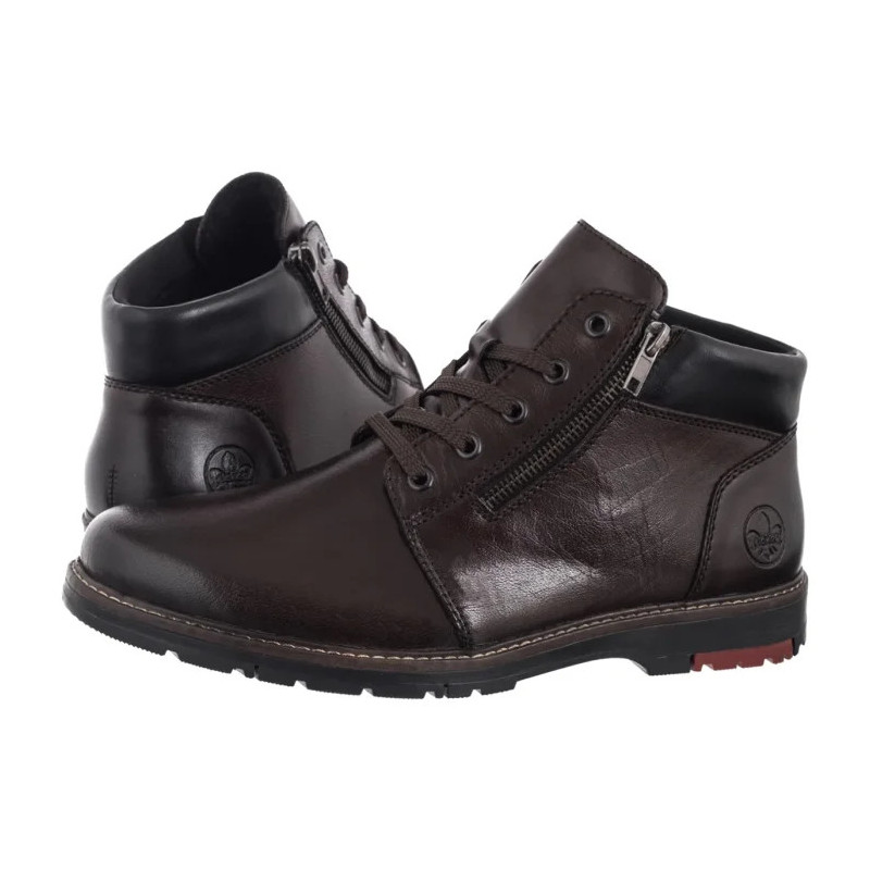 Rieker Brązowe 10502-25 Brown (RI333-a) batai