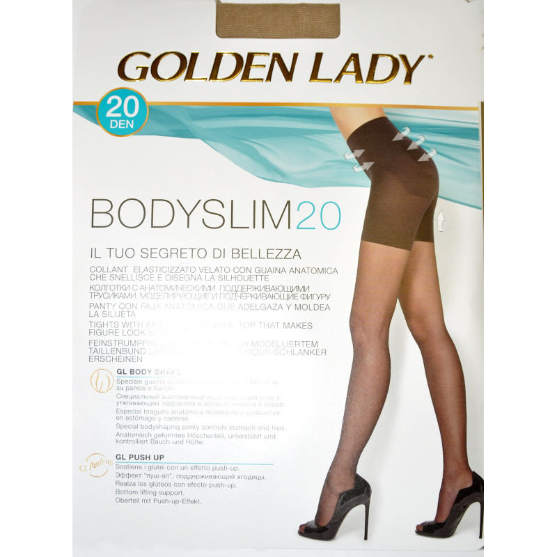 Golden Lady korekcinė pėdkelnės su likra
